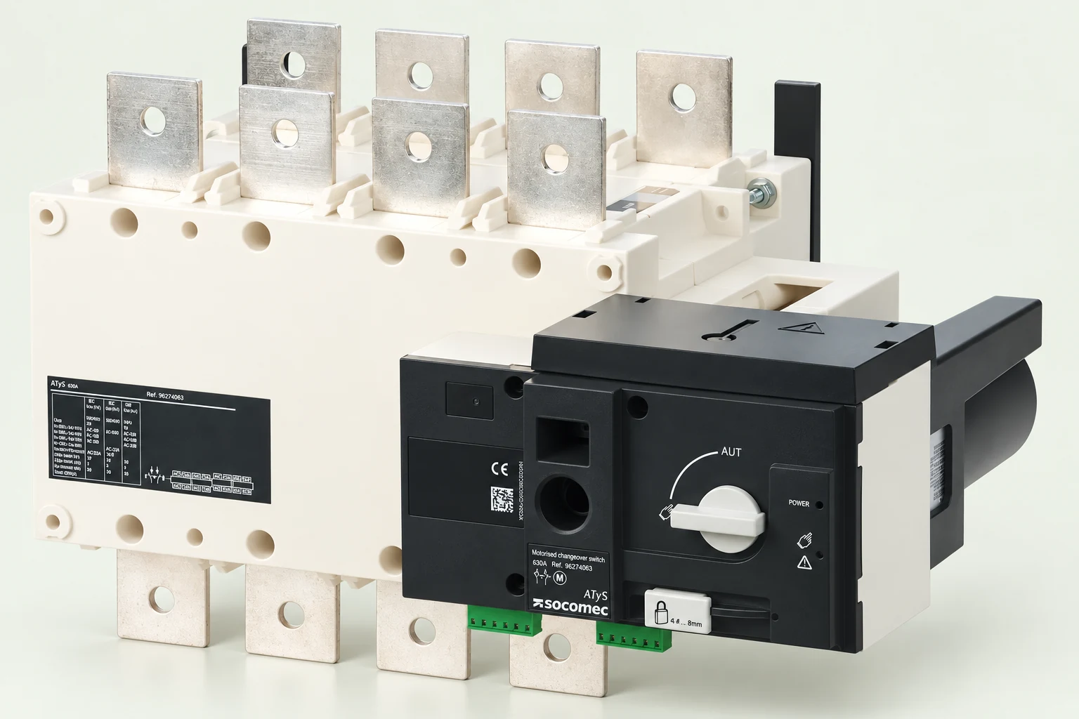 Socomec Auto Changeover Switch ATyS R (125Amp - 3200Amp)